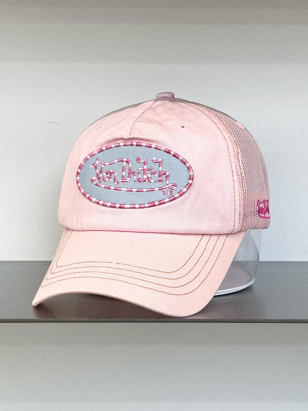 [중고] Von Dutch Y2K Lollipop Mesh Trucker Cap