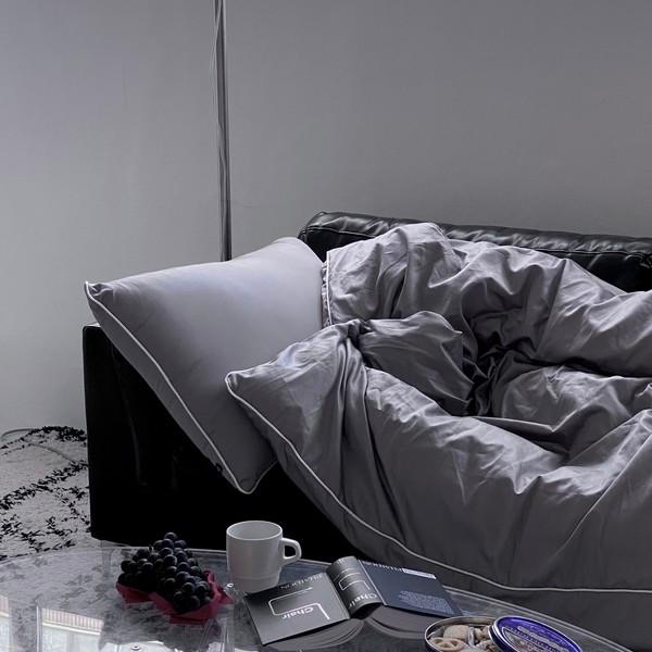 시티그레이 실크터치 순면 100% 이불 커버