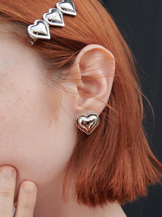 Everyoung Heart Earring (silver)