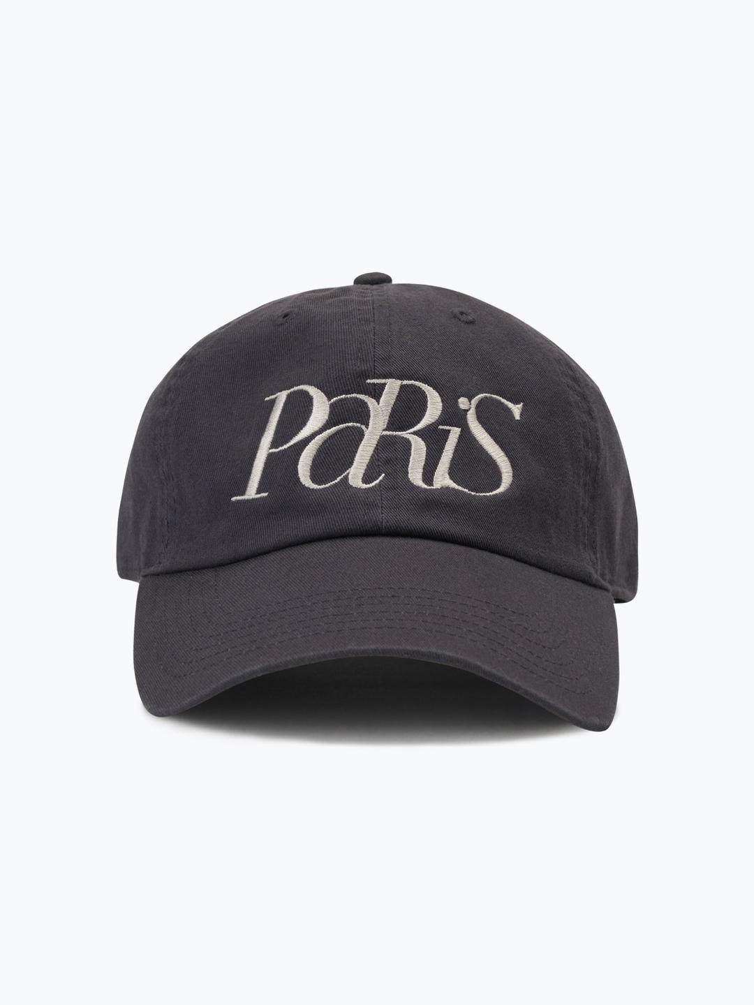 [Nice Weather Apparel] PARIS CAP (CHARCOAL/WHITE)