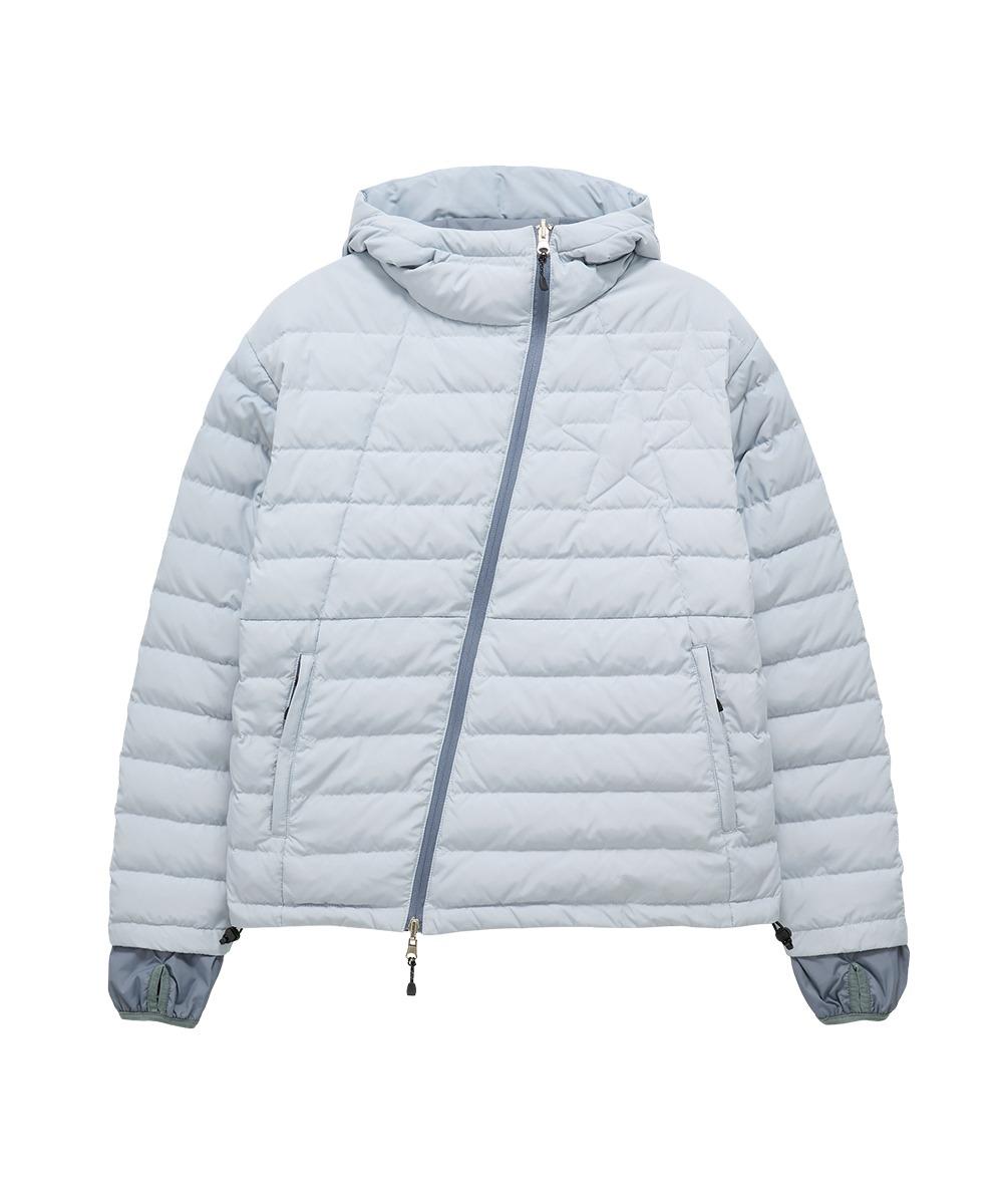 DD star quilting light down jacket (SKY BLUE)