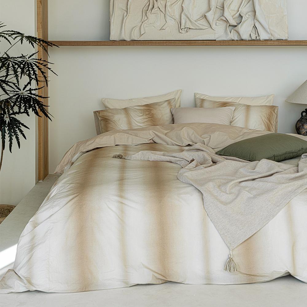 [gonhee]윈터 스트라이프 이불 커버 세트_크루아상