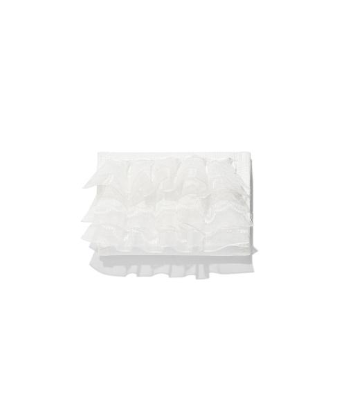 FRILL WALLET_WHITE(NG2FSUAB69A)