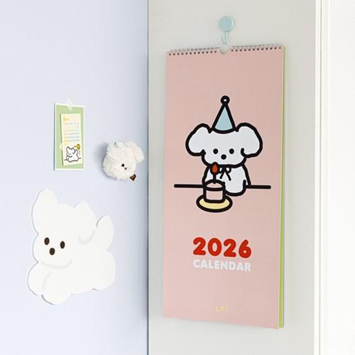2026 코이 스프링 벽걸이 캘린더