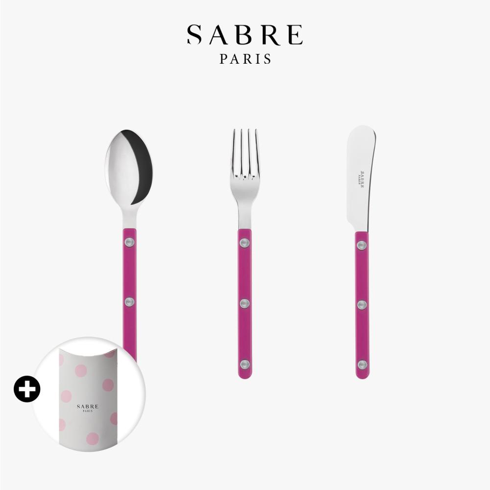 [24SS 뉴컬러] 사브르 비스트로 커트러리 샤이니 디저트 선물세트
