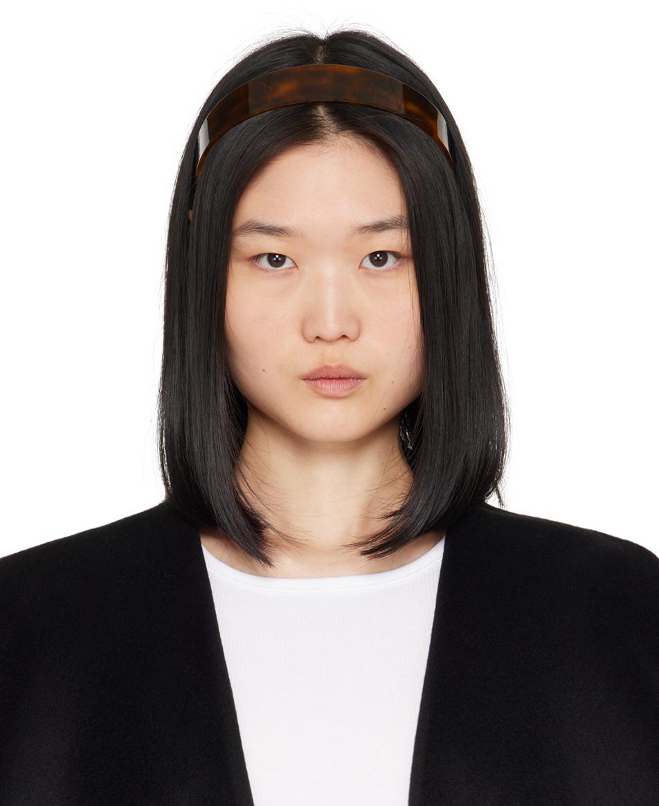 Brown Thin Bessette Headband
