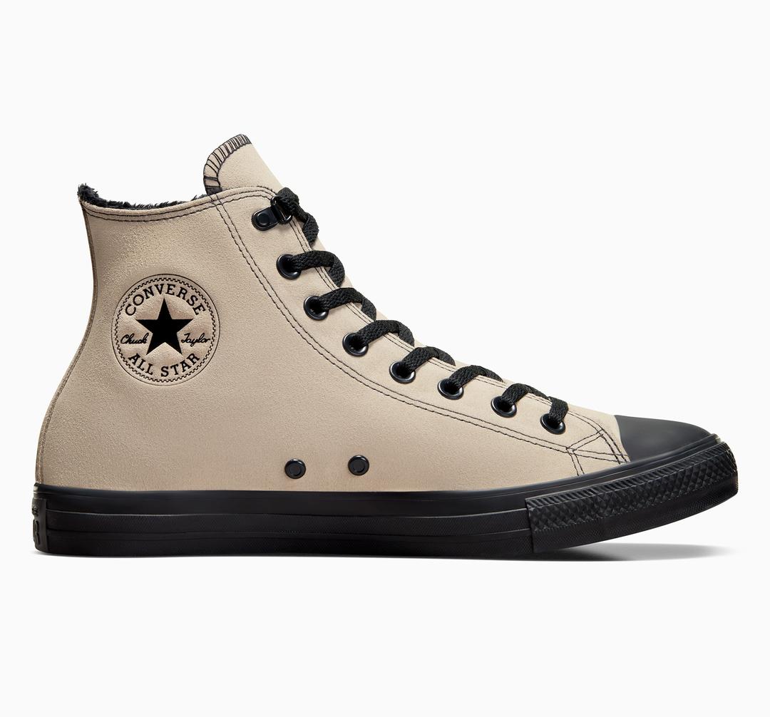 척테일러 올스타 스웨이드 & 포우 퍼 비치 스톤