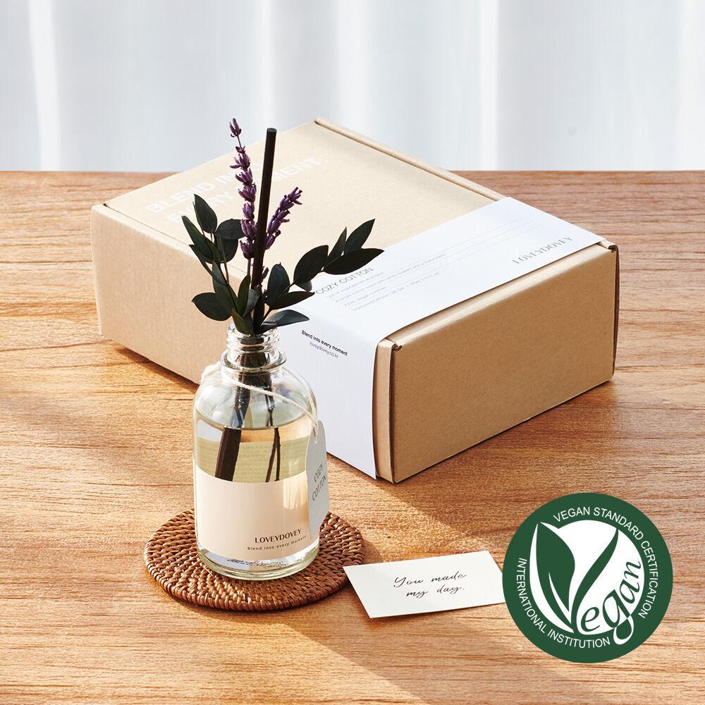[비건인증] 디퓨저 플라워 에디션 선물세트 코지코튼