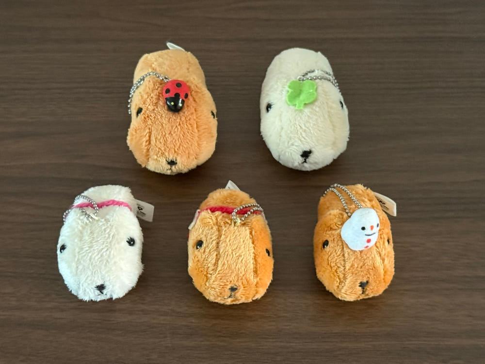 카피바라상 인형 키링