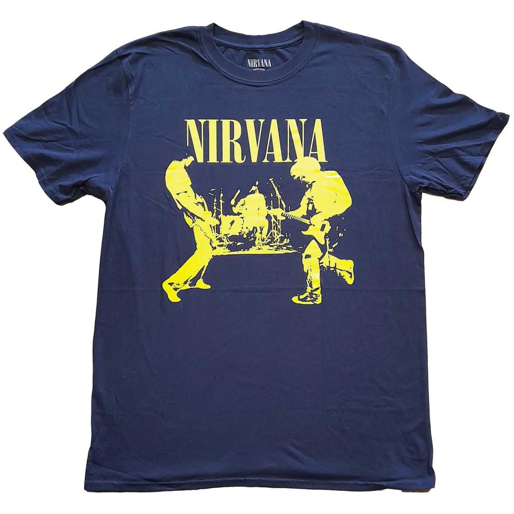[M,L,XL 국내배송] 공식 NIRVANA 너바나 Stage 반팔 티셔츠