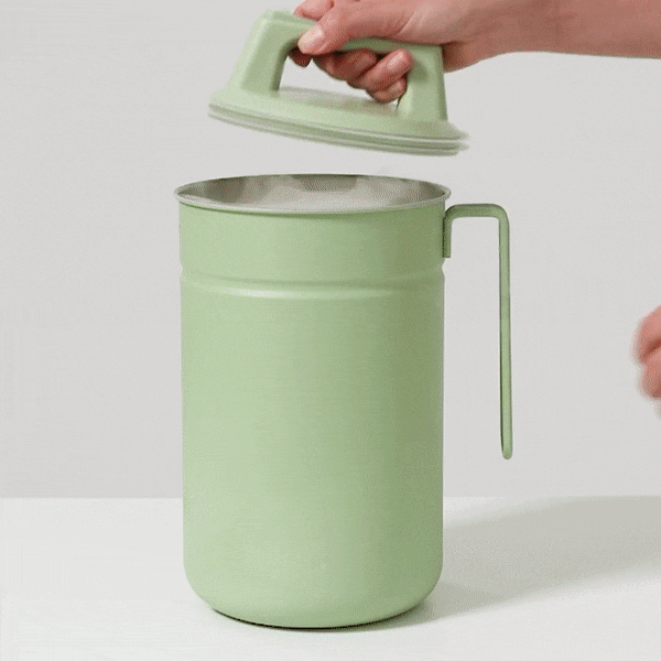 완판템! 무디타 304 스텐 진공 음식물 쓰레기통 2.8L