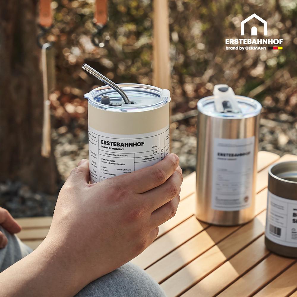 에스테반호프 라이제 텀블러 350ml [스텐빨대+세척솔]포함