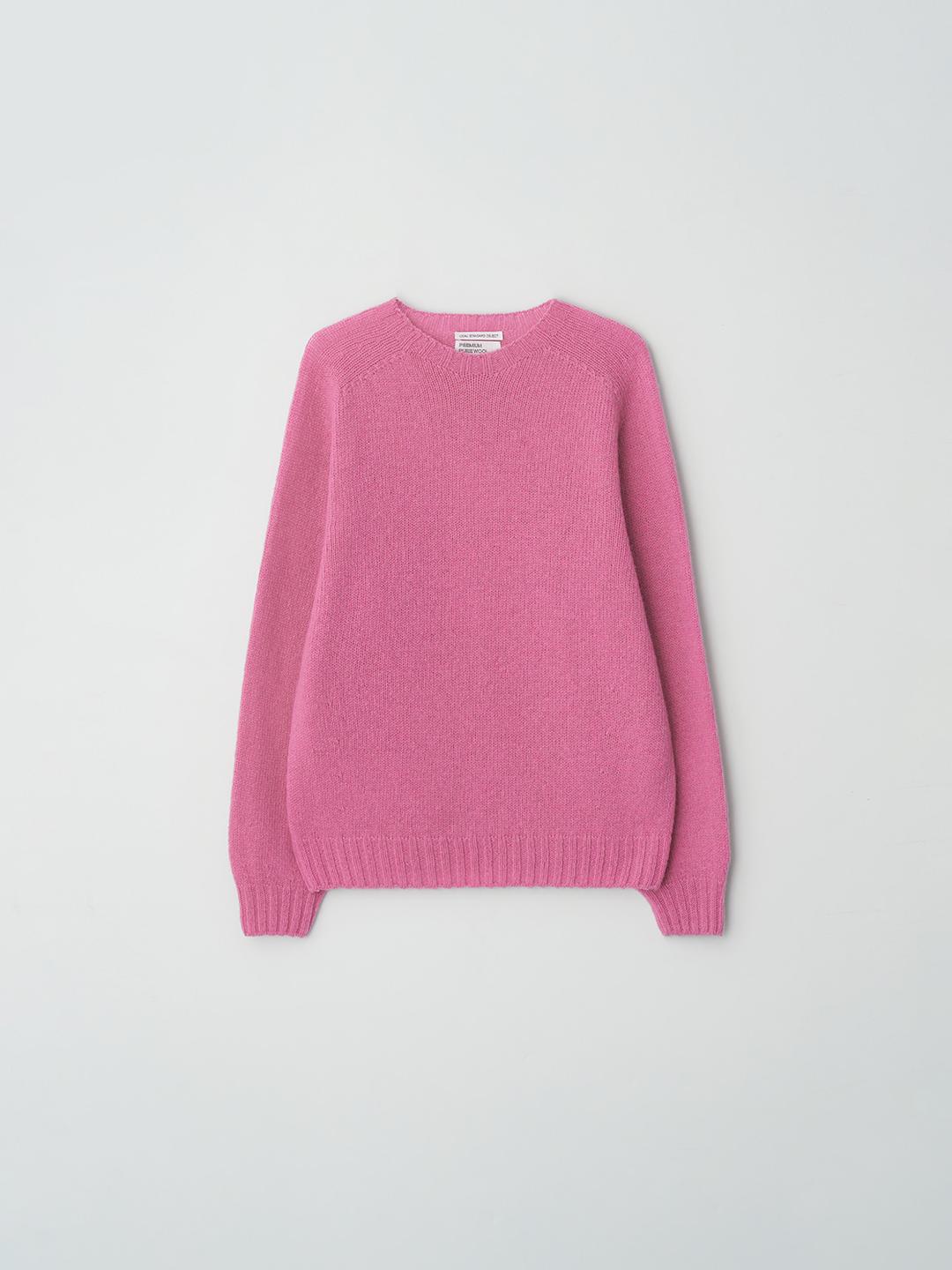 Glen wholegarment pullover_pink