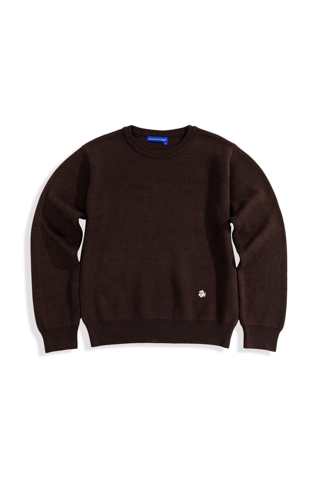 STANDARD KNIT_BROWN