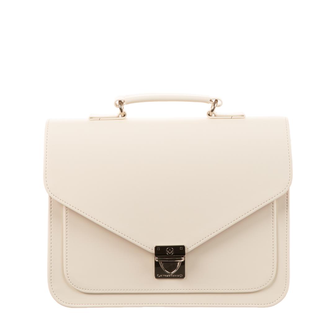 푸시 사첼백 밀크