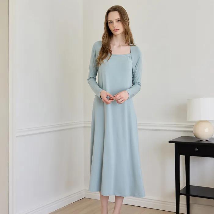 볼레로 드레스 - 프로스트그린