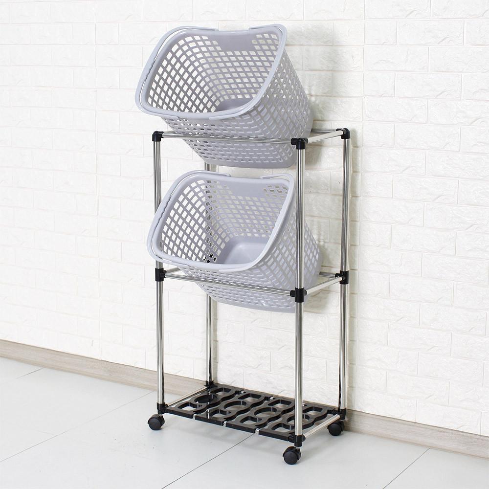 빨래통 세탁함 겸용 빨래바구니 분리수거함