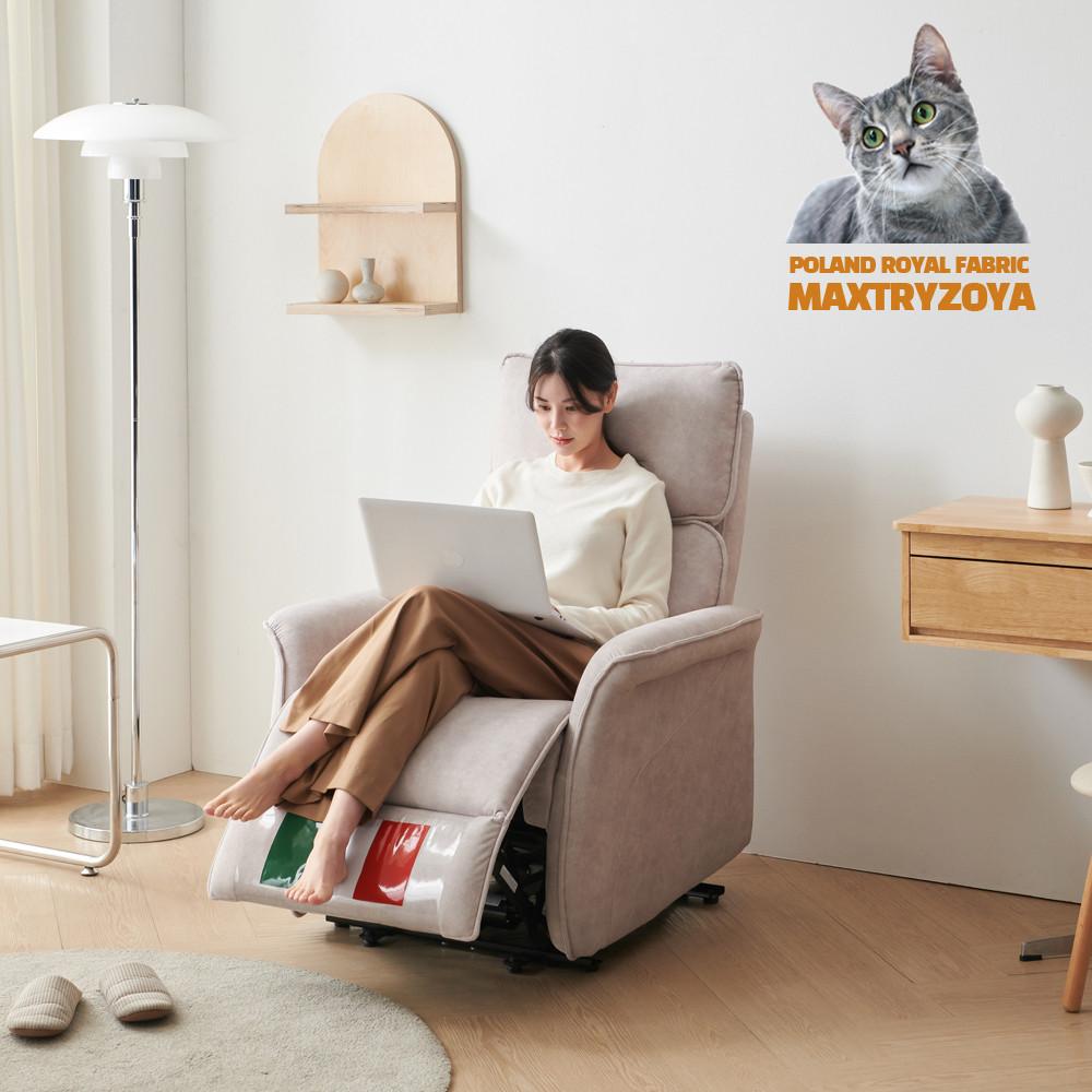 로빈 맥스트라이조야원단 1인용 소파 전동 리클라이너 의자