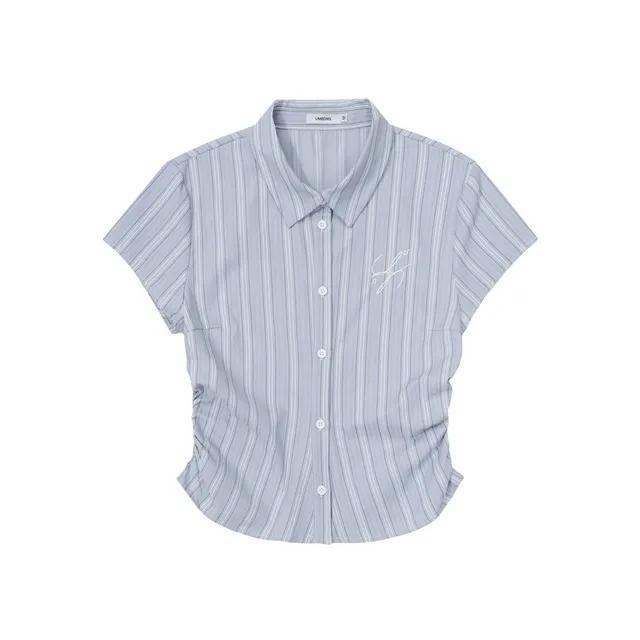 스카이 셔링 스트라이프 셔츠 226307089