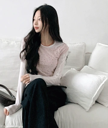 [봄신상 5%💞] 키키나시t (레이어드t,플라워나시,메쉬t)