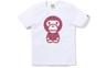 [베이프정품] 반팔티 레이디스 우먼 베이프 레오파드 빅 베이비 마일로 티  LADIES' BAPE LEOPARD BIG BABY MILO TEE