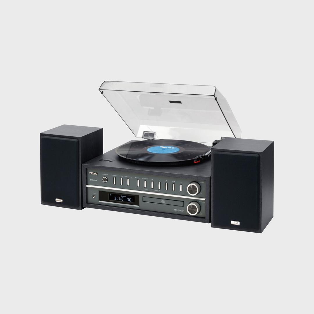 [TEAC] 블루투스+LP+CD+라디오 올인원 오디오시스템 MC-D800
