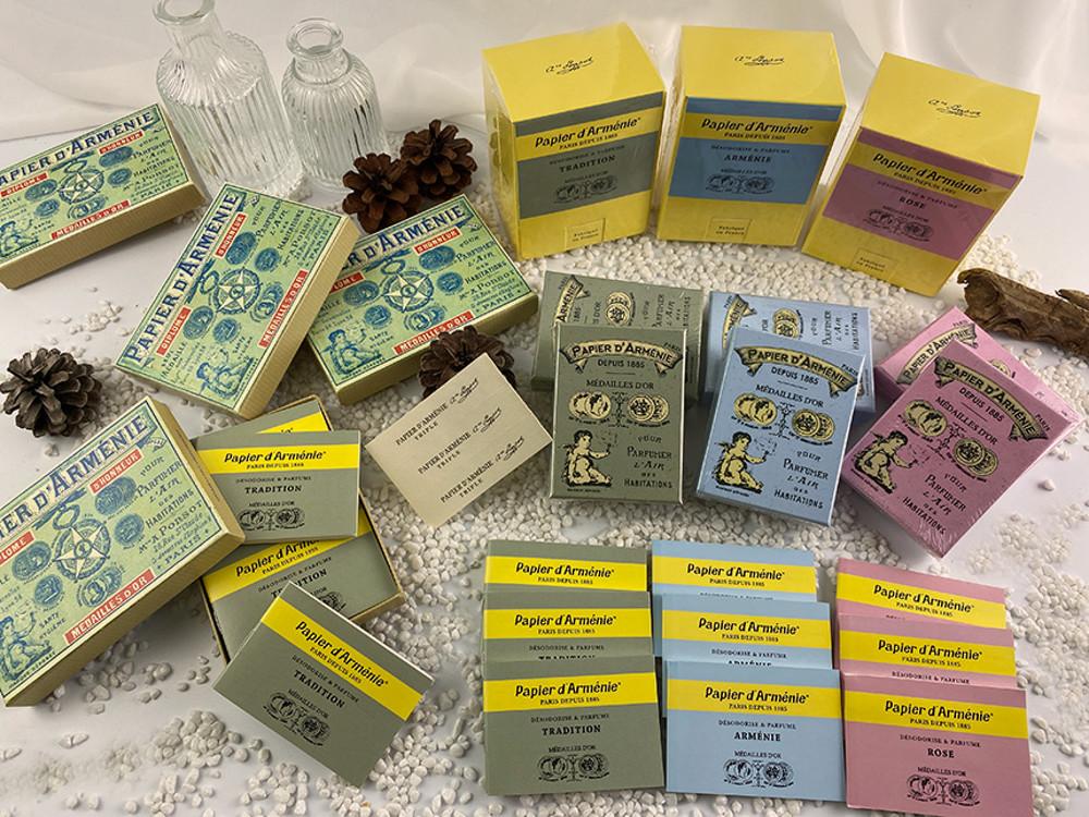 파피에르다르메니 페이퍼 인센스 향수 방향제 향 사쉐 여성 집들이 선물 냄새제거