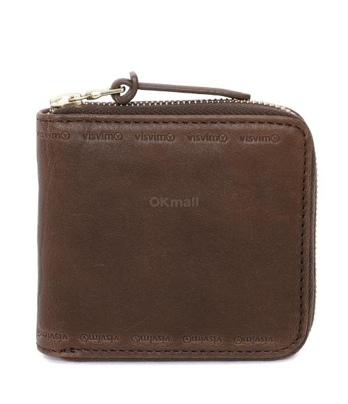 [VISVIM]LEATHER BI-FOLD (0124203003024 BROWN)