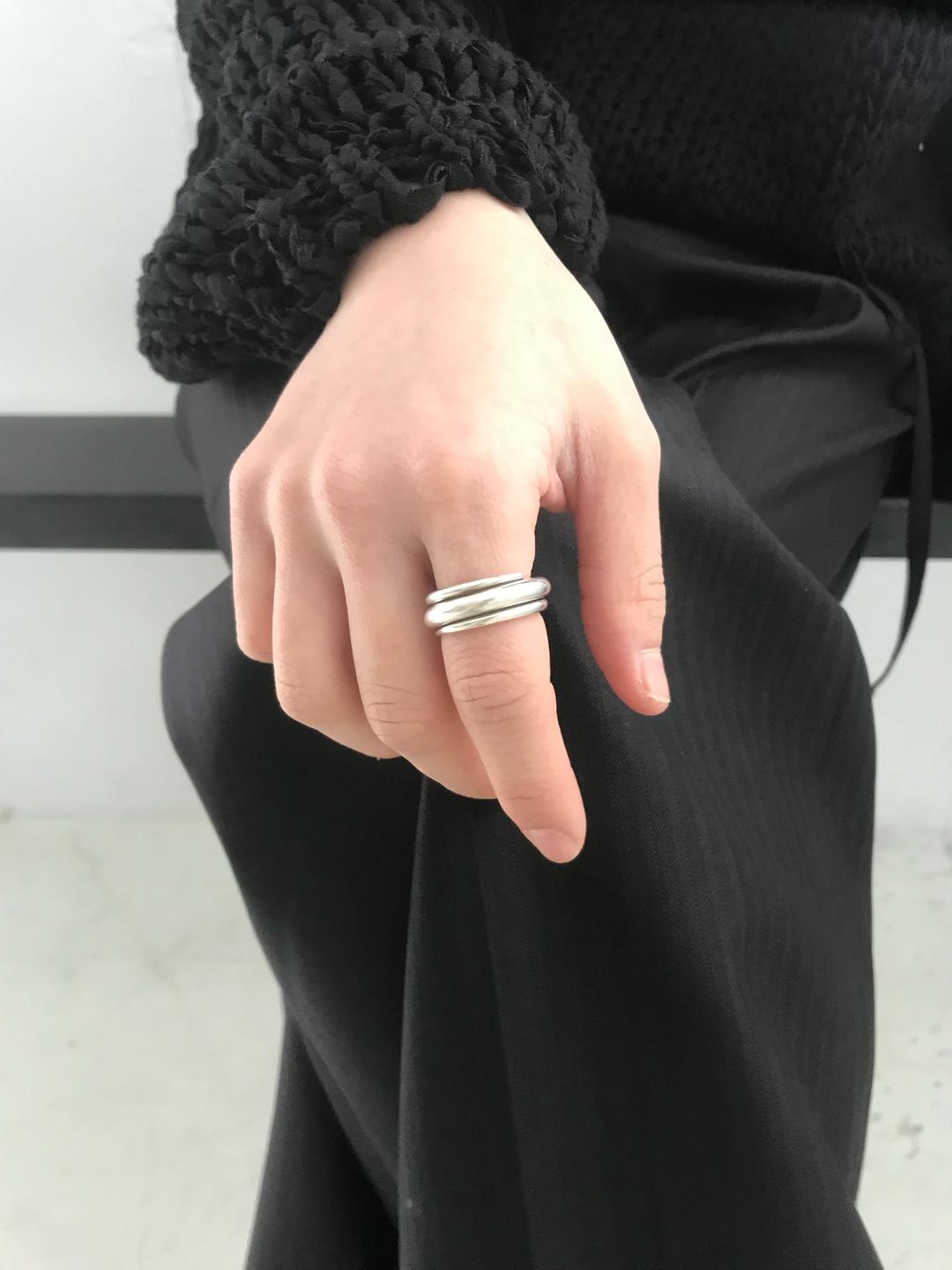 snake silver ring