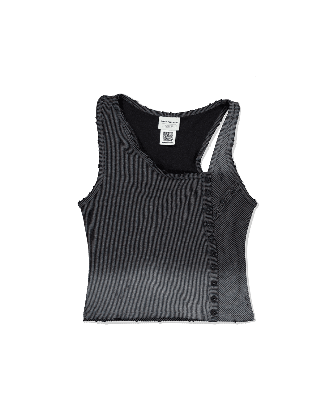 (ARIELLA) Dusty Tank Top - 0 / MELANGE GREY