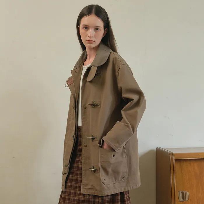 Heritage ember Fireman jacket_Beige Brown(O25-OT07)