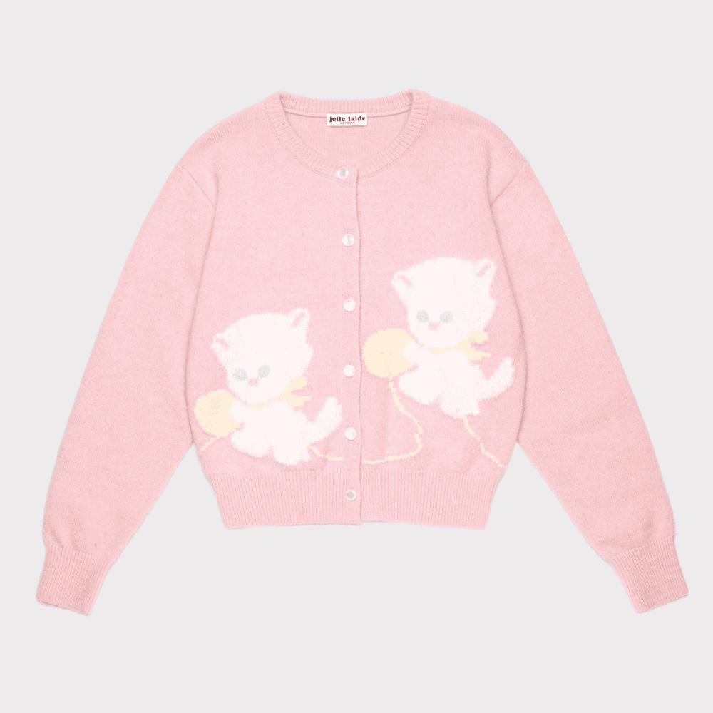 Cassie cardigan (Baby pink)