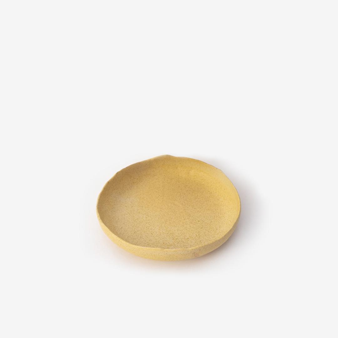 스틸라이프 플레이트 라운드 (2 Size) - 옐로우