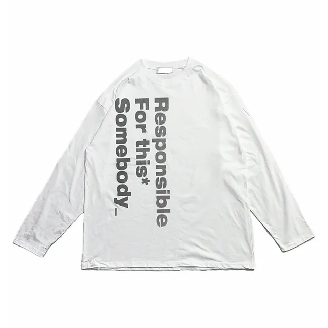 0201 - [Unisex] Somebody long-sleeve(3col)