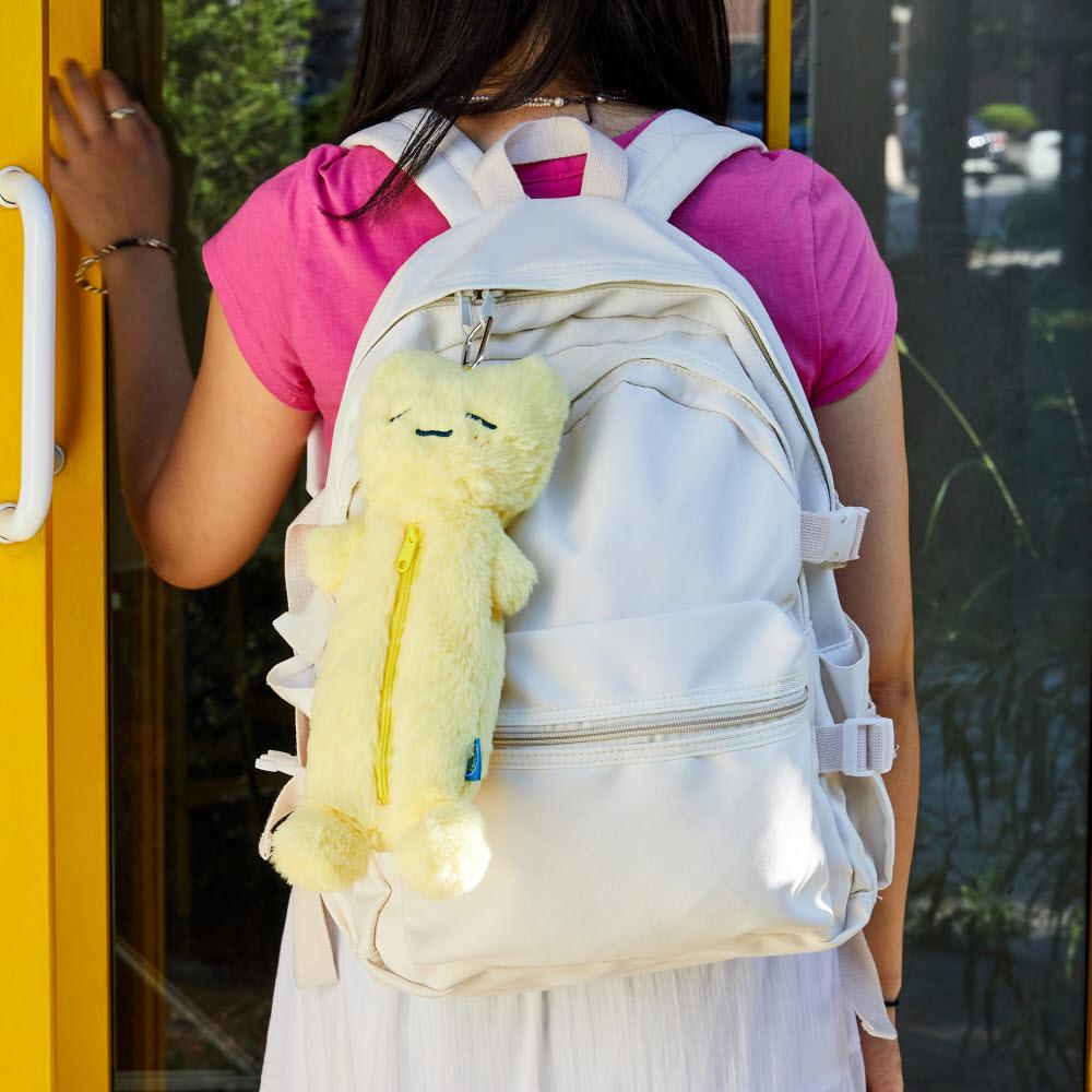 BT 보들보들 버터군 형태 필통 옐로우