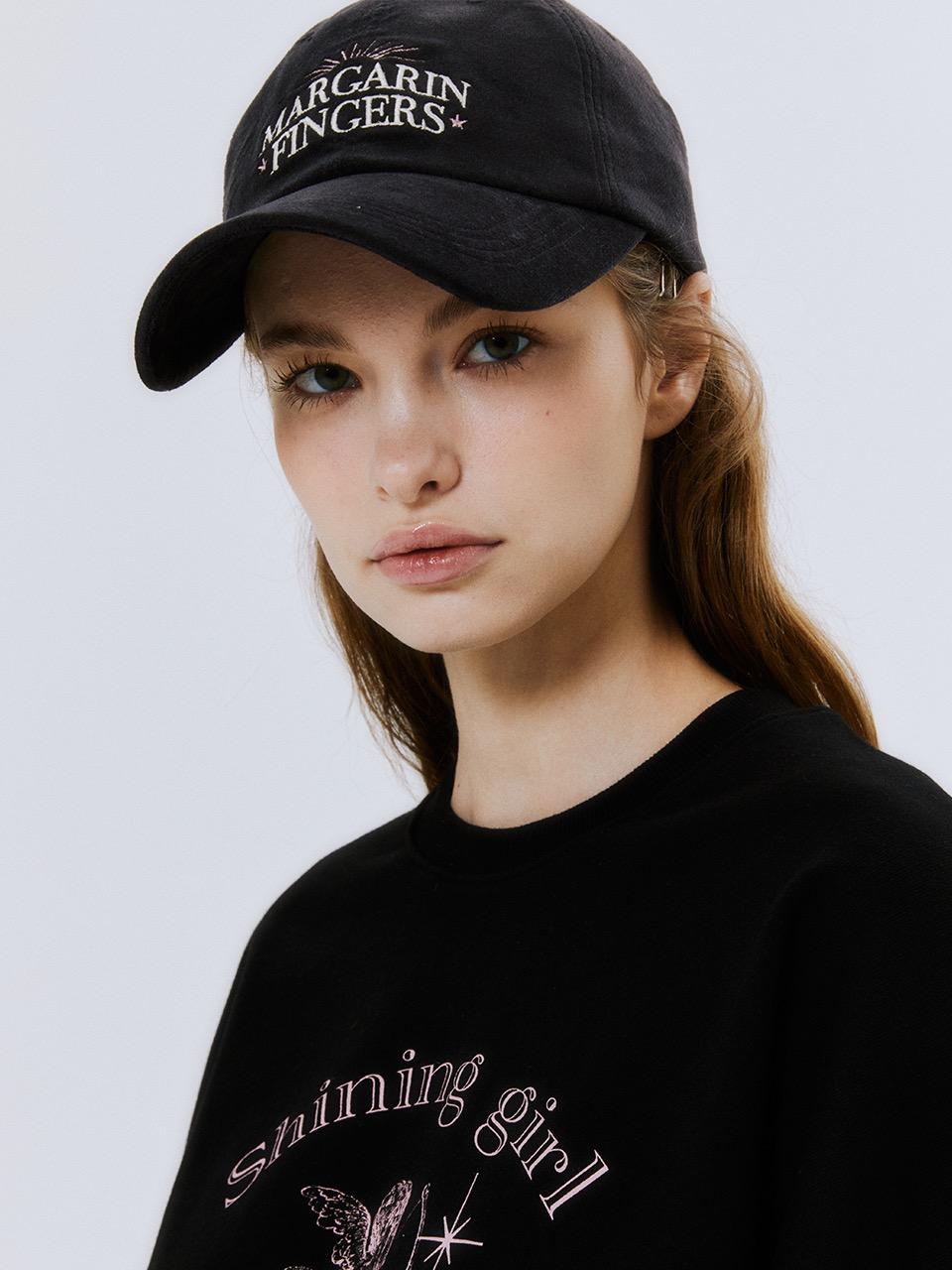 CORDUROY LOGO BALL CAP (CHARCOAL)
