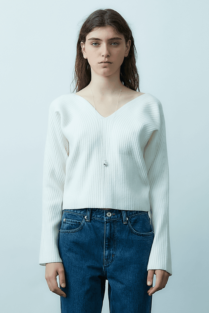 Dolman Knit Top - Ivory