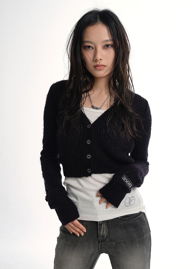 TWEETY CARDIGAN / BLACK