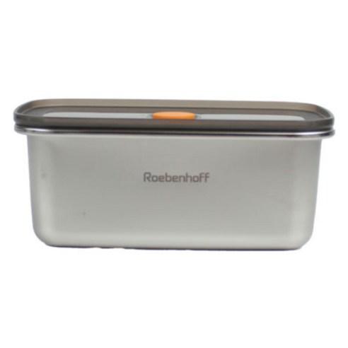 레벤호프 전자레인지 스텐 밀폐용기 직사각 1L - 밀폐용기/세트 | 쿠팡
