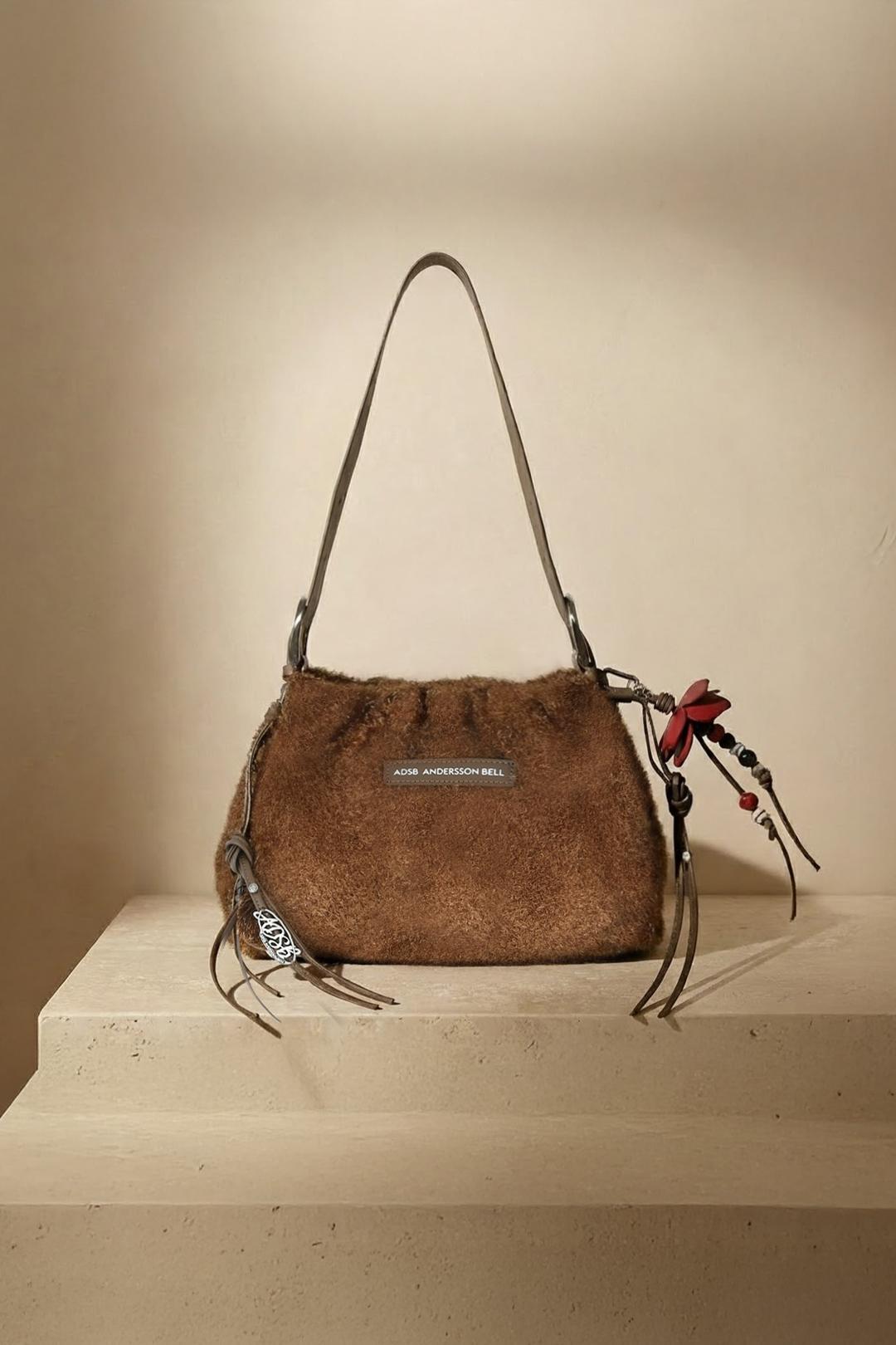 MAKI SHOPPER BAG aaa522w(BROWN)