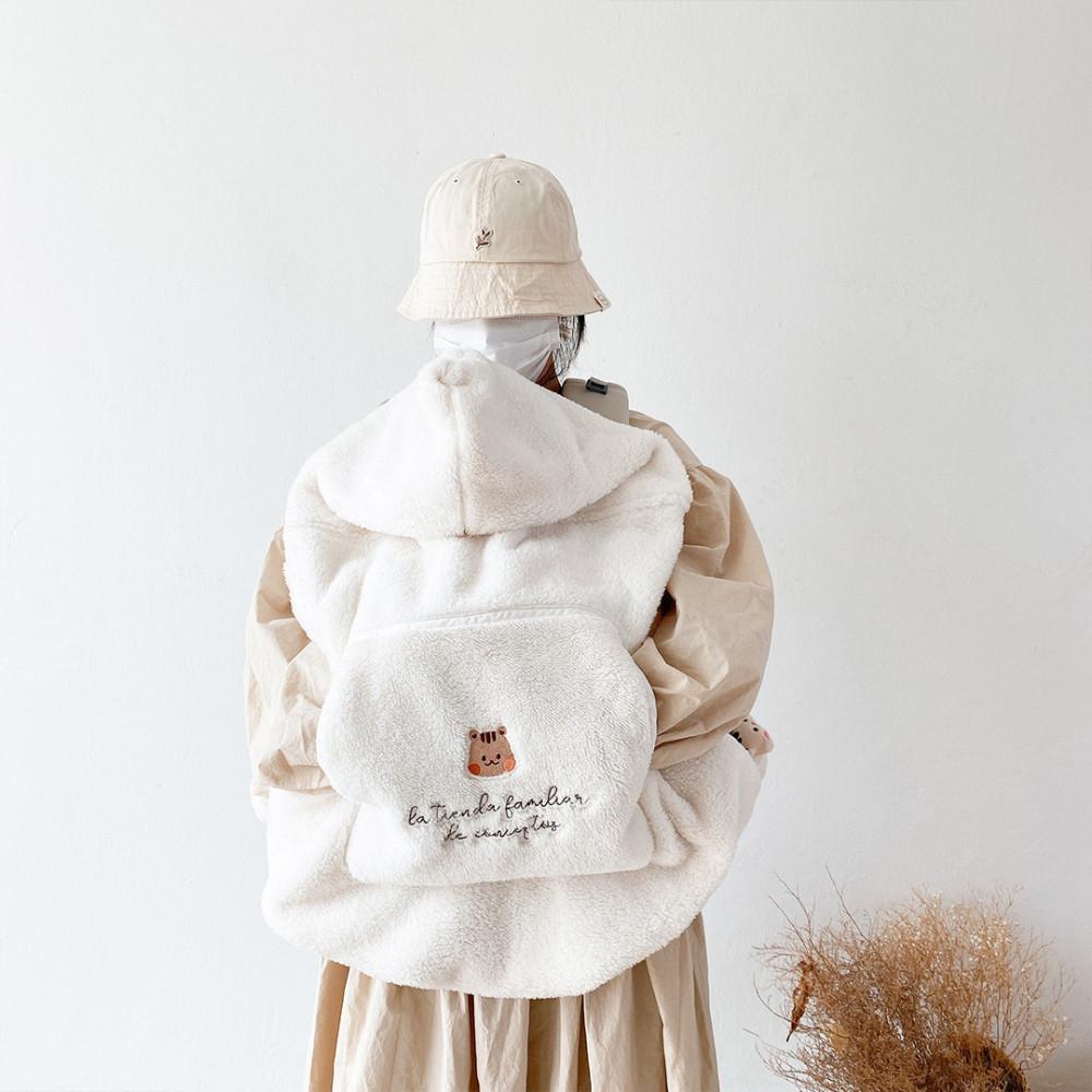 돗투돗 뽀글이 극세사 아기띠 워머 아기 망토 블랭킷 유모차 바람막이 담요 겨울