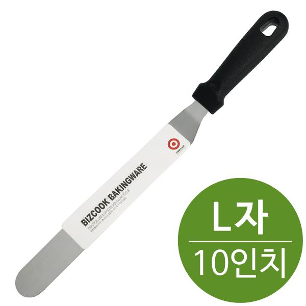 비즈쿡 L자 스패튤러10인치