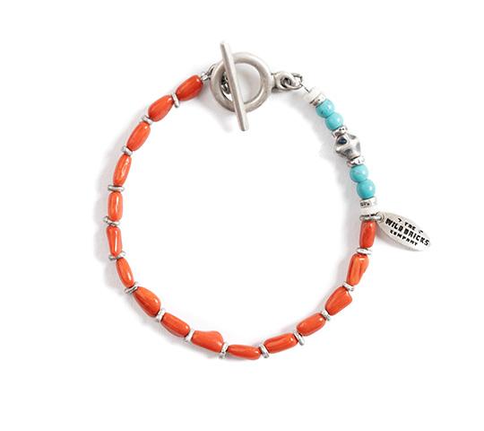 와일드브릭스_W23 GEMSTONE BRACELET [orange]