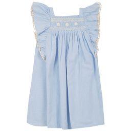 Martine 드레스 라이트 블루