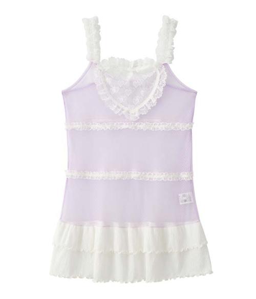 YBX SOUP Loli layered lace dress