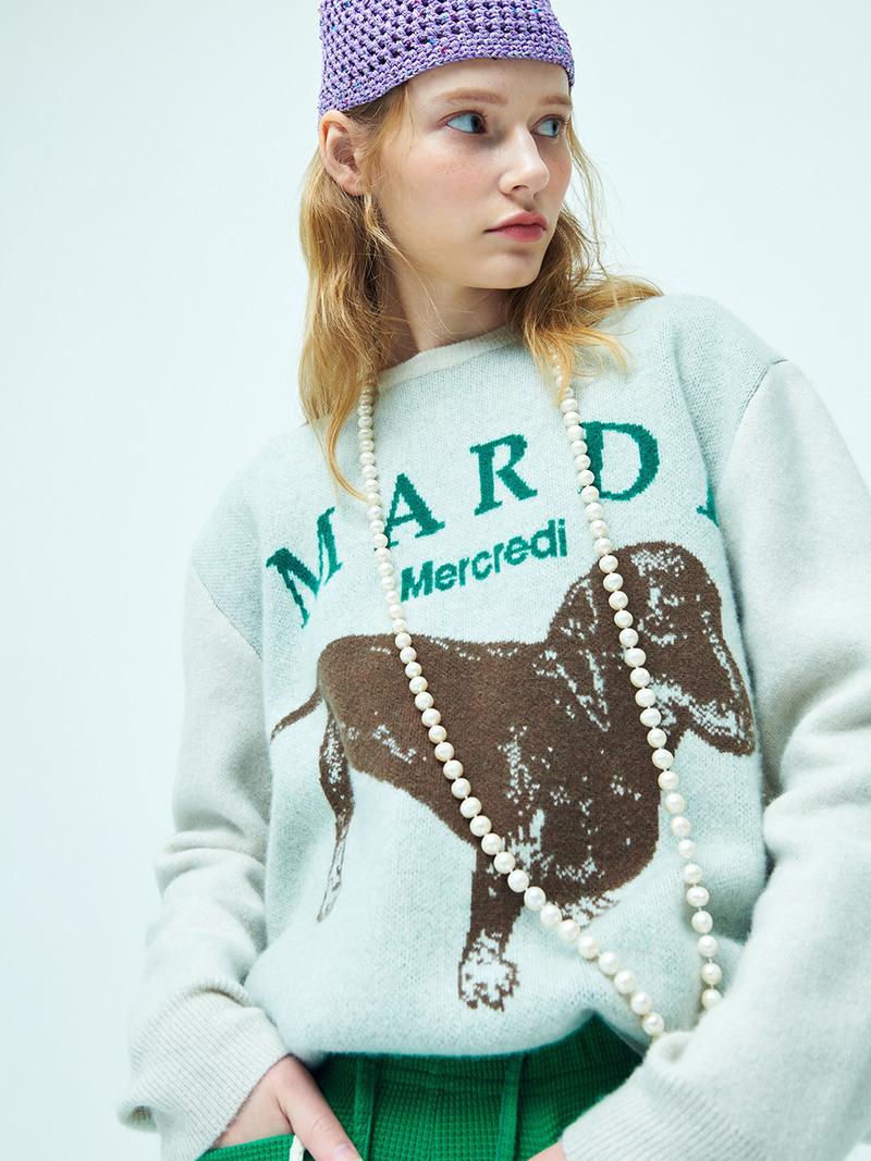 CASHMERE BLENDED PULLOVER DDANJI_IVORY