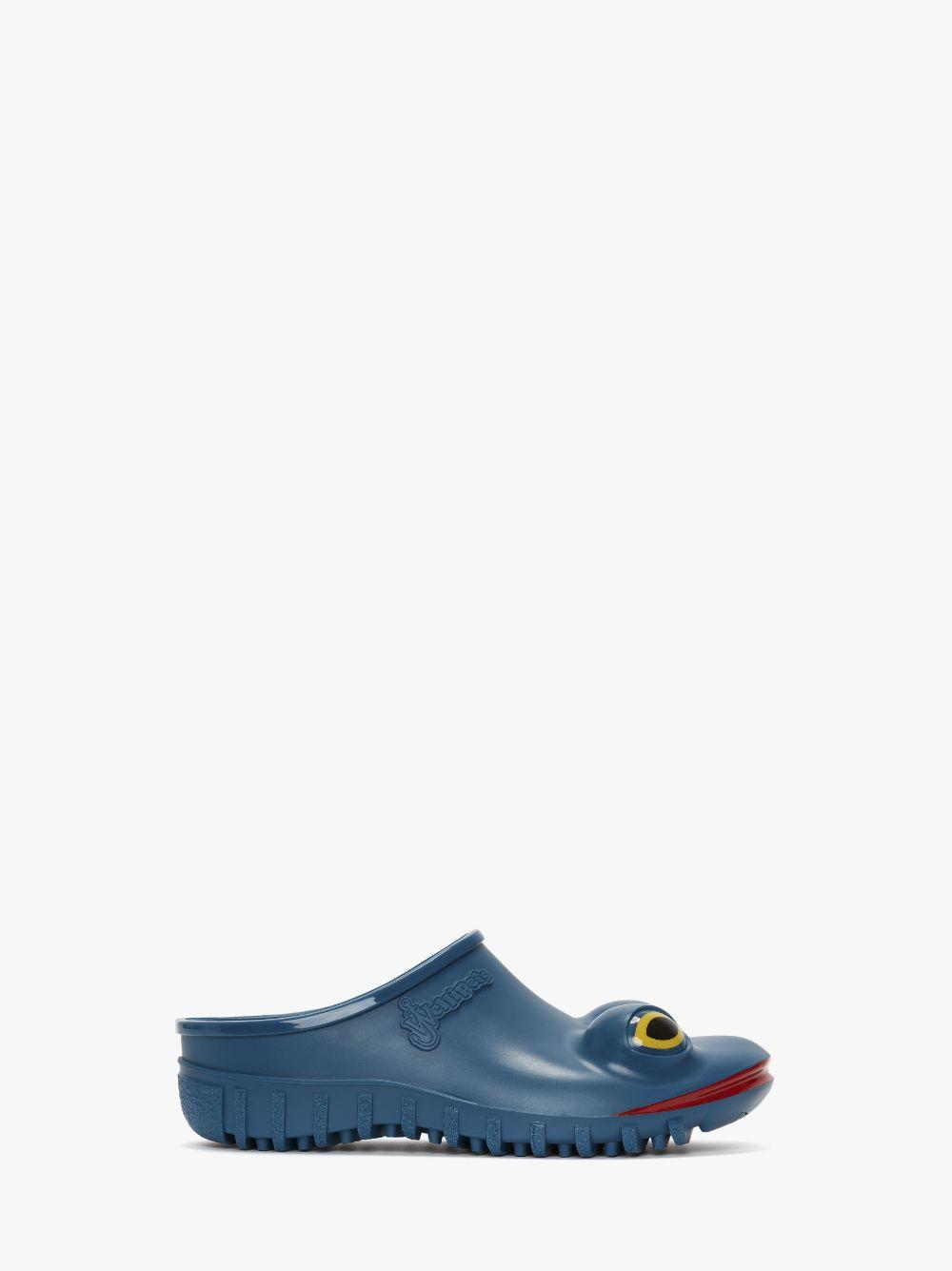 JW Anderson x Wellipets Frog Loafers in blue | JW Anderson
