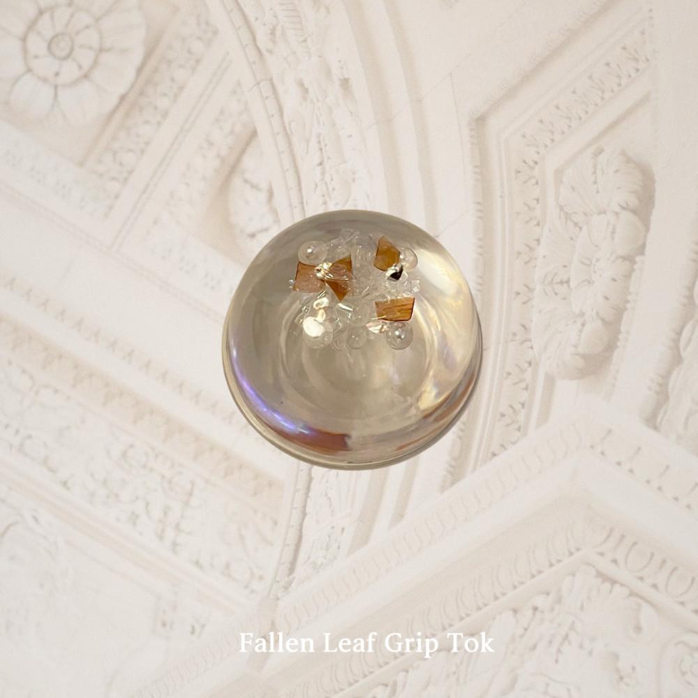 자개 투명 레진 그립톡 자체제작