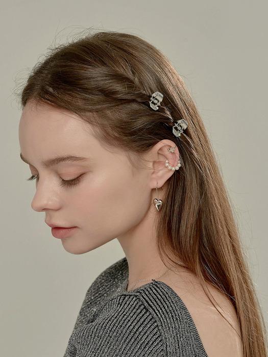 티니 페어리 메탈 스몰 헤어클립 (Tiny Fairy Metal Small Hair Clip)