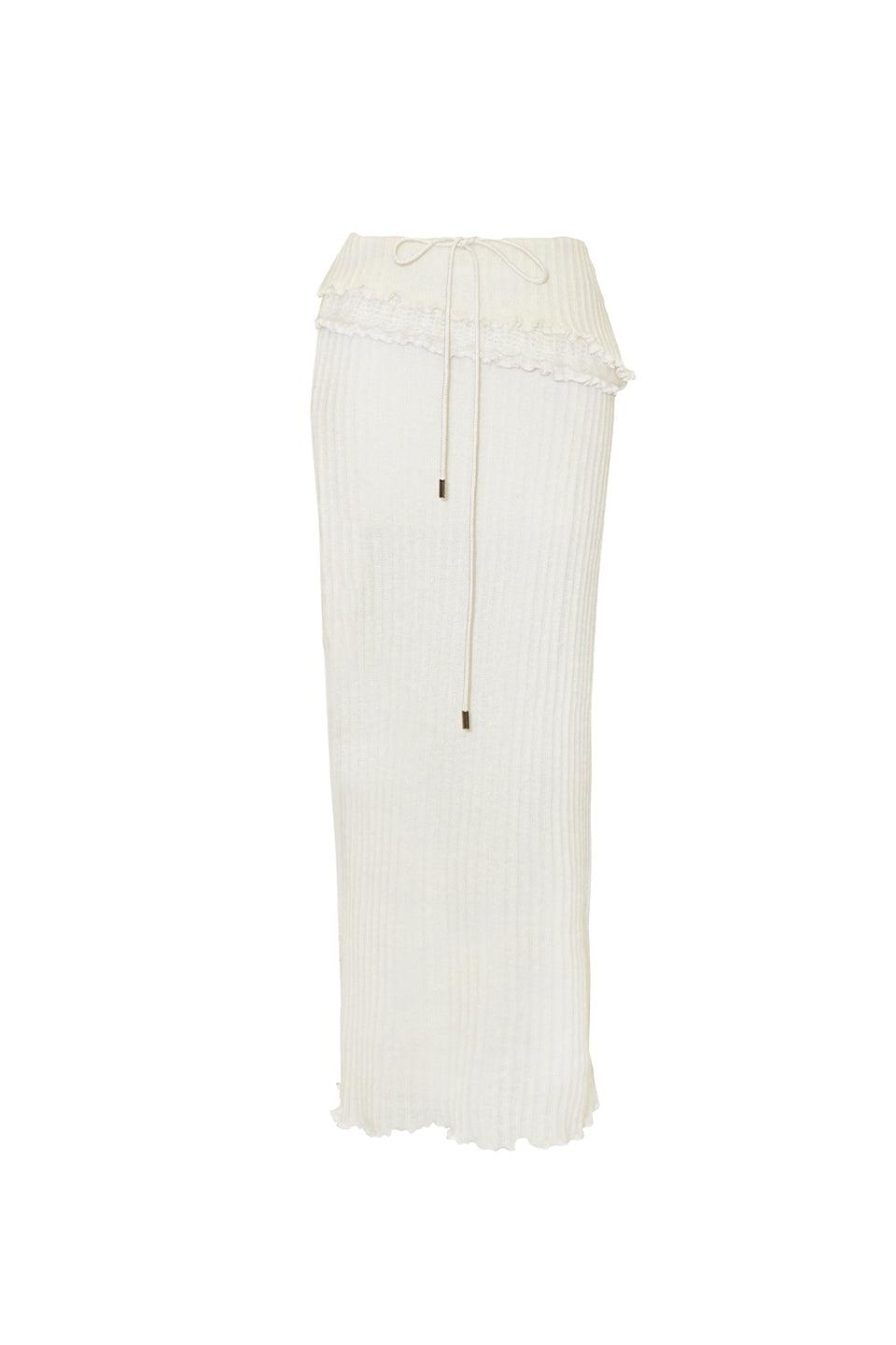 Milky Knit Long Skirt